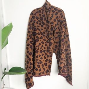 Zara Animal Print Scarf